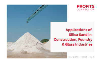 Applications of Silica Sand in Construction, Foundry & Glass Industries