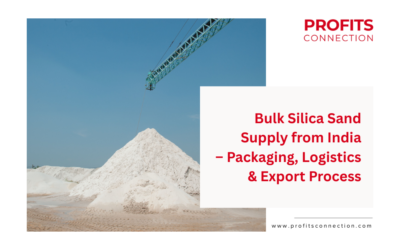 Bulk Silica Sand Supply from India – Packaging, Logistics & Export Process